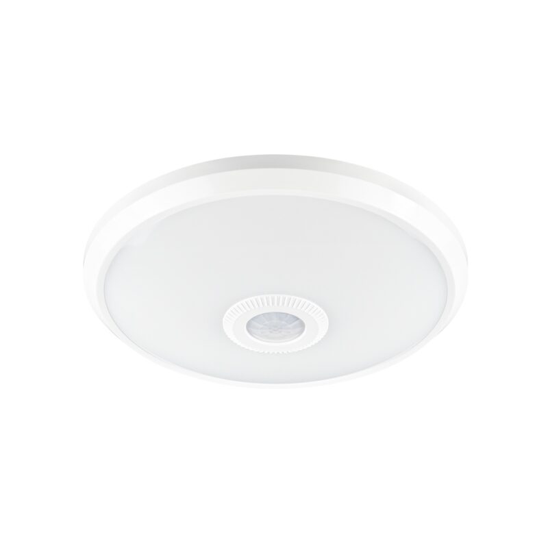 Plafon redondo 16W LED integrado con sensor de movimiento PIR