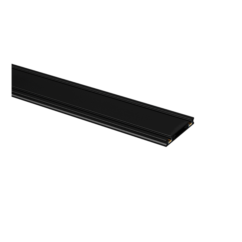 Carril de superficie MAGNETIC slim aluminio negro